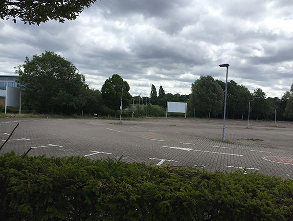 Bracknell 2017  - The proposed Big Yellow plot IMG_2786.JPG