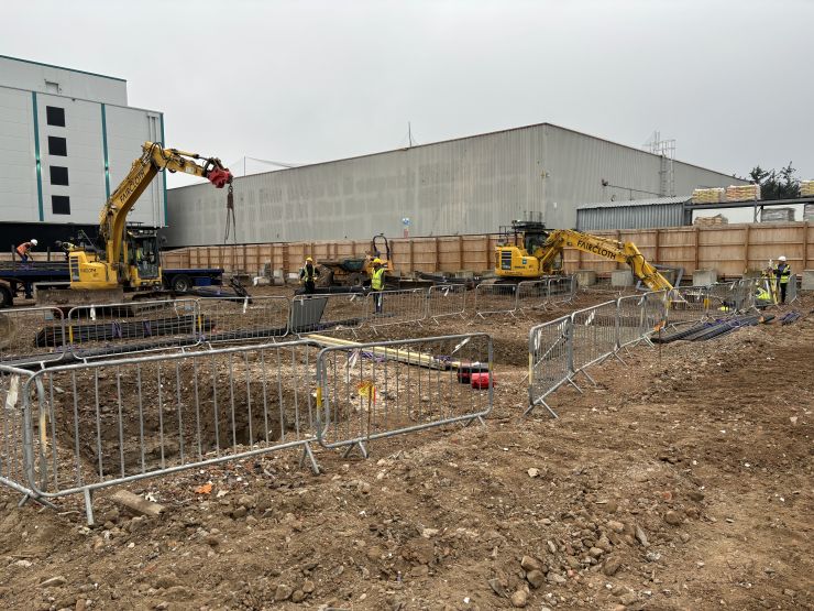 Queensbury Groundworks started.JPG
