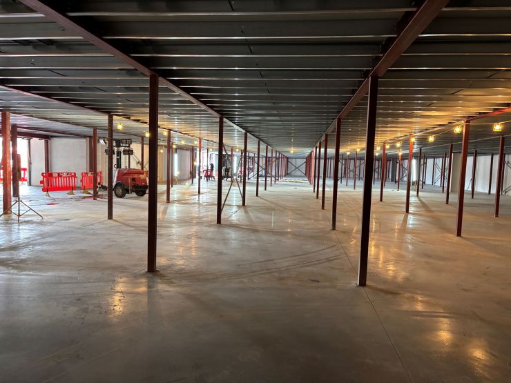 Kentish Town Mezzanine Floor installed.JPG