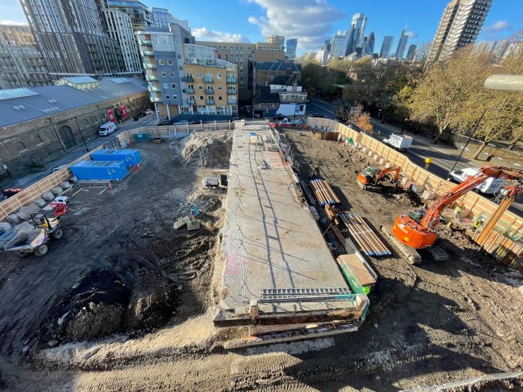 Wapping2 build phase commences.jpg