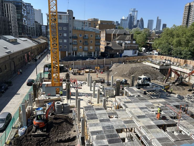 Wapping2 Groundworks commenced.jpg