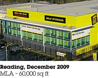 Reading, December 2009, MLA &ndash; 60,000 sq ft.