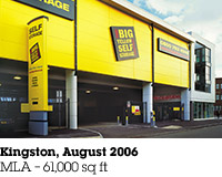 Kingston, August 2006, MLA &ndash; 61,000 sq ft.