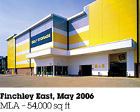 Finchley East, May 2006, MLA &ndash; 54,000 sq ft.