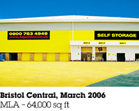 Bristol Central, March 2006, MLA &ndash; 64,000 sq ft.