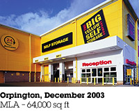 Orpington, December 2003, MLA &ndash; 64,000 sq ft.