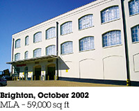 Brighton, October 2002, MLA &ndash; 59,000 sq ft.