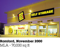 Romford, November 2000, MLA &ndash; 70,000 sq ft.