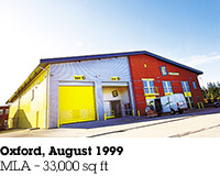 Oxford, August 1999, MLA &ndash; 33,000 sq ft.