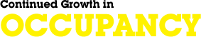 Continued Growth in Occupancy.