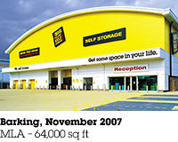 Barking, November 2007, MLA &ndash; 64,000 sq ft.