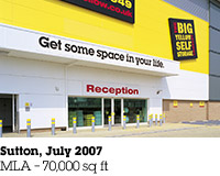 Sutton, July 2007, MLA &ndash; 70,000 sq ft.