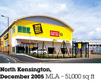 North Kensington, December 2005, MLA &ndash; 51,000 sq ft.