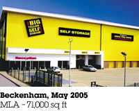 Beckenham, May 2005, MLA &ndash; 71,000 sq ft.