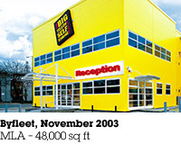Byfleet, November 2003, MLA &ndash; 48,000 sq ft.