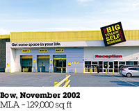 Bow, November 2002, MLA &ndash; 129,000 sq ft.